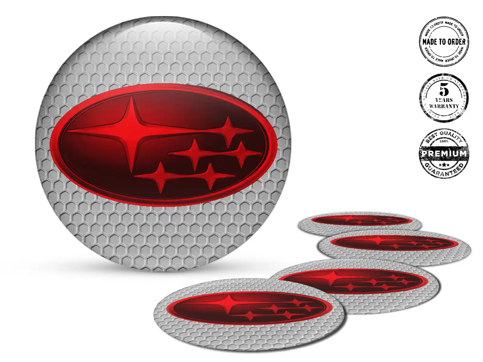 Subaru Silikonsticker Individuell Quantum Prism